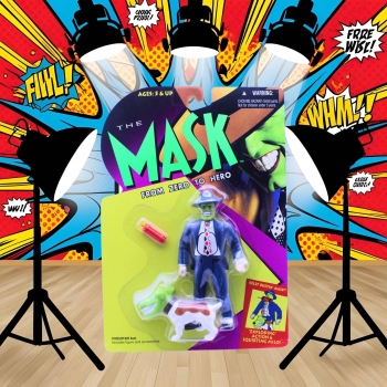 The Mask Belly Bustin’ Mask Actionfigur | Kenner 1996 | Neu & OVP inkl. Milo